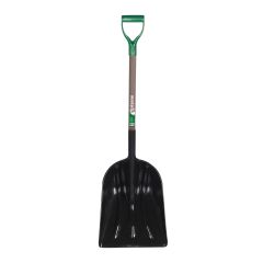Grain Shovel #12 - Poly Handle - Hardwood Handle