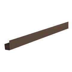 Moulure en J CanExel Ced'R-Vue, 1" x 10', Renard roux