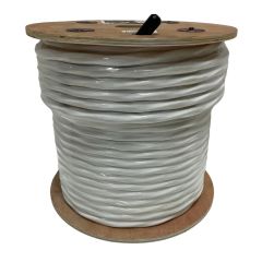 Fil domestique construction, 8/3 NMD90, 45 A, blanc, 40 m