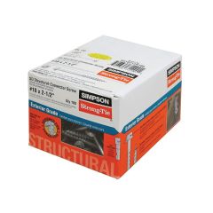 Structural connector screw - #10 x 2 1/2" - 100/Pkg