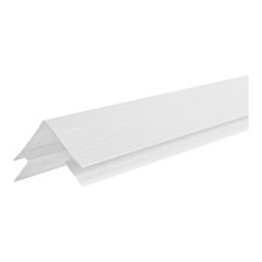 Coin extérieur CanExel Ridgewood D-5 et Ultraplank, 1/2" x 10', Blanc