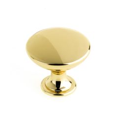 Bouton contemporain en métal Copperfield
