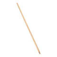 Wood handle threaded