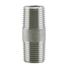 Mamelon en acier inoxydable 1/2" x 2"