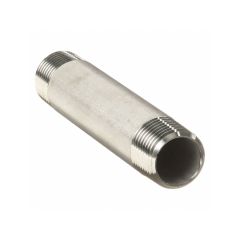 Mamelon en acier inoxydable 1/2" x 4"