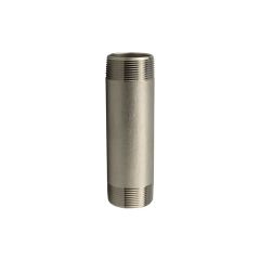 Mamelon en acier inoxydable 1/2" x 5"