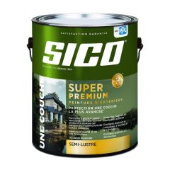 Paint SICO Exterior Super Premium, Semi-Gloss, Base 1