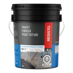 Enduit fibreux pour toiture, 18,9 l