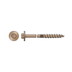 Structural screw hex head - 4" - 12/Pkg