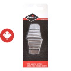 Coin en acier tout usage, #6, pack de 2