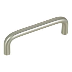 Poignée fonctionnelle en acier Livingston, nickel brossé, 1/pqt, 76 mm