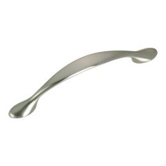 Poignée traditionnelle en métal Laurelton, nickel, 1/pqt,  mm