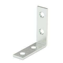 Renfort de coin, zinc, 1 1/2" x 1/2"