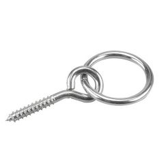 Boulon à anneau avec vis tire-fond
