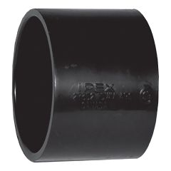 Manchon en ABS DWV, 3", femelle, noir