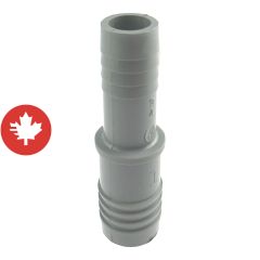 Raccord réduit de plastique, 1" x 3/4"