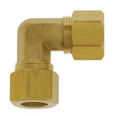 Coude 90 degrés compression laiton