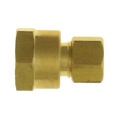 Union reduction en laiton 5/8 po tube x 1/2 po fpt