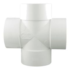 Raccord en croix en PVC/BNQ