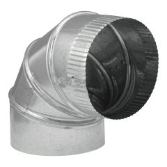90° Adjustable Elbow Warm Air - 4"