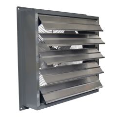 Ventilateur d'évacuation mural écoénergétique standard à vitesse unique Canarm SD24-F1, 24"