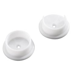 Support pour tringle ronde en plastique