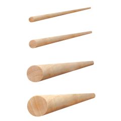 Goujon en bois dur, 3/16" x 48", violet