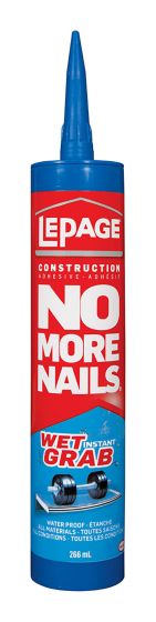 No More Nails WetGrab Construction Adhesive - 266 ml