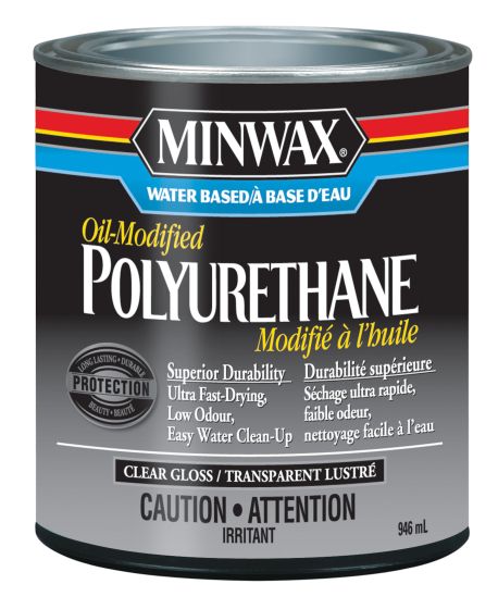 Water based polyurethane varnish