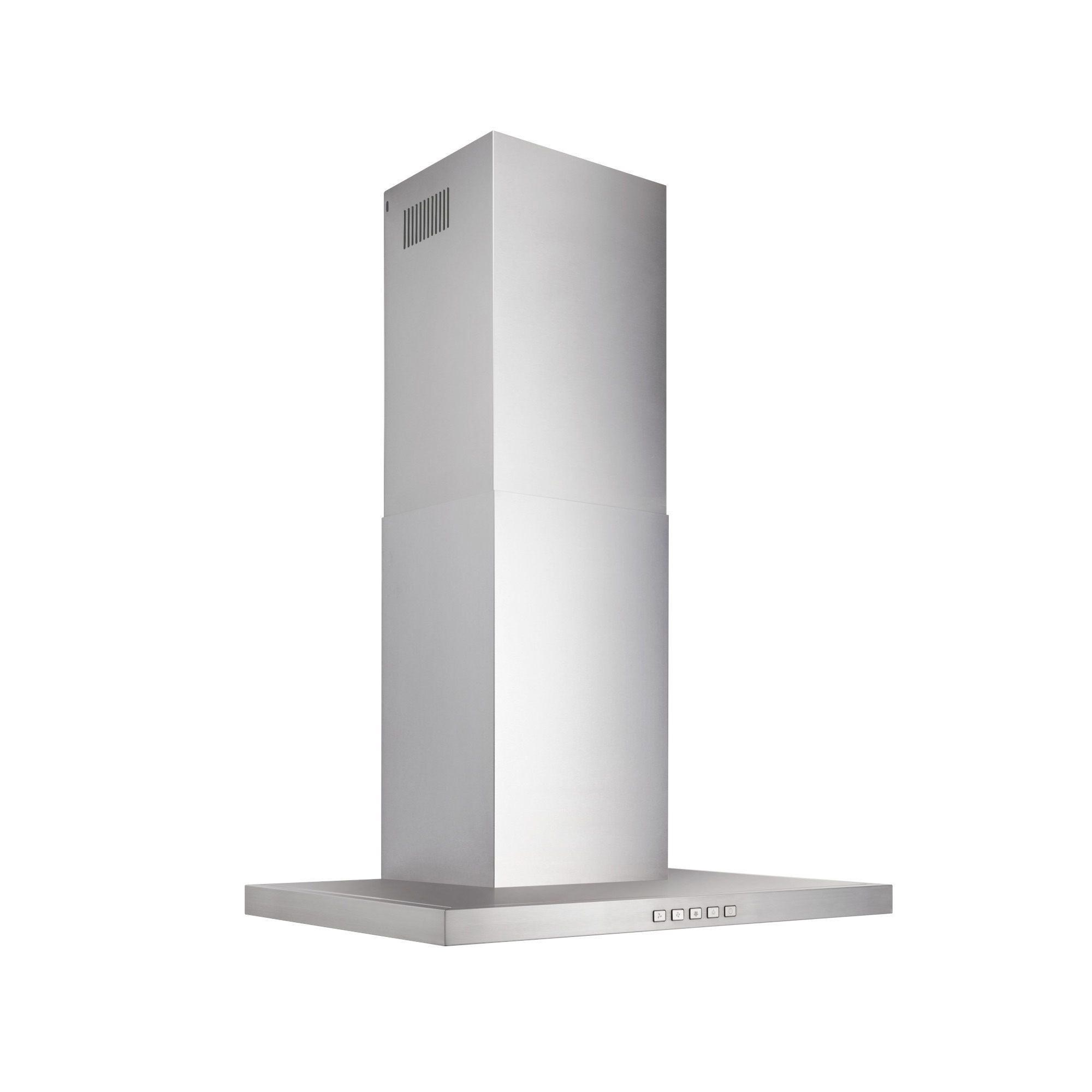 Broan 30-Inch Convertible Wall-Mount T-Style Chimney Range Hood, 450 MAX  CFM, Stainless Steel from BROAN-NUTONE BMR