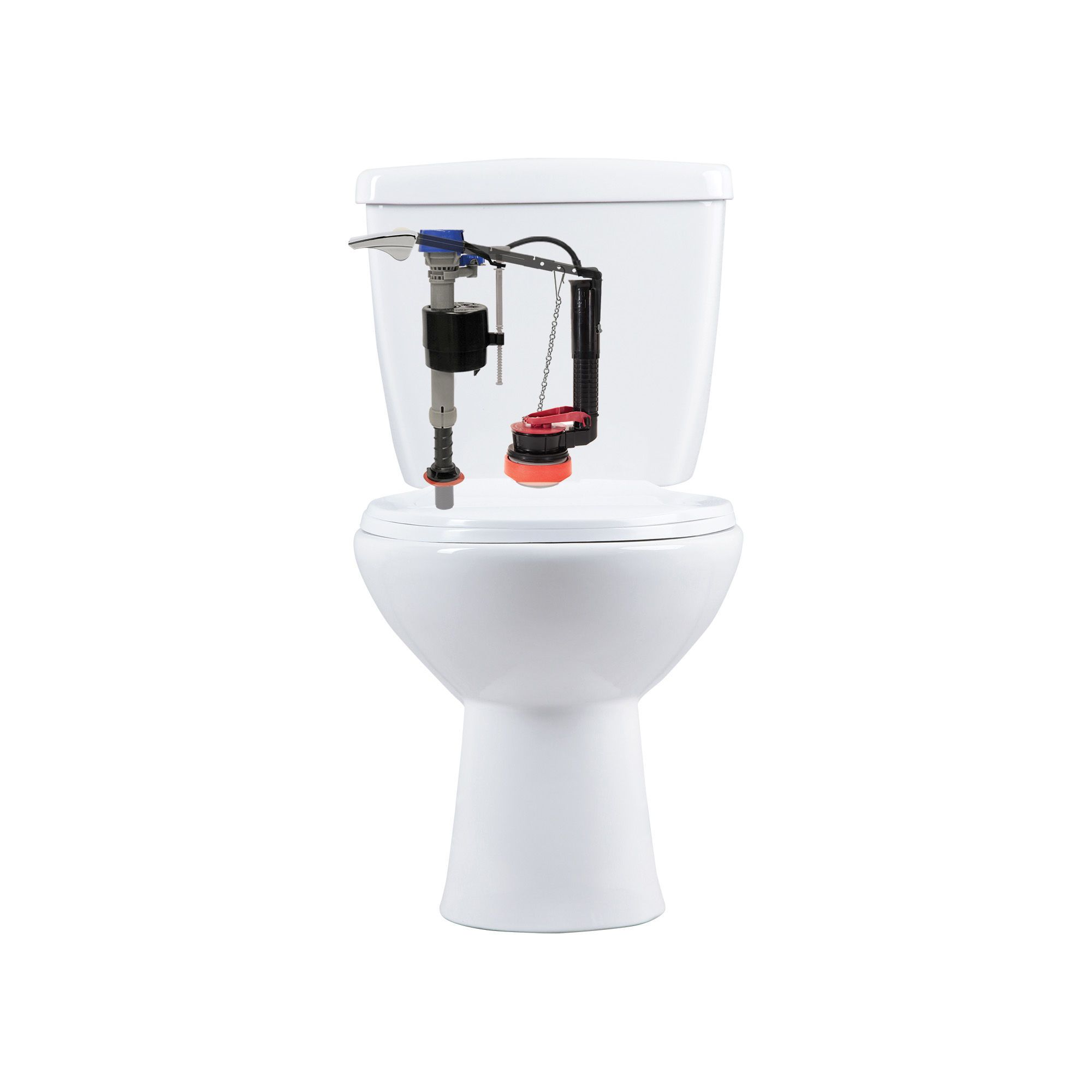 Kit de réparation complet pour réservoir de toilettes de 3,8 l (1,6 gal) et  plus par chasse d'eau de FLUIDMASTER