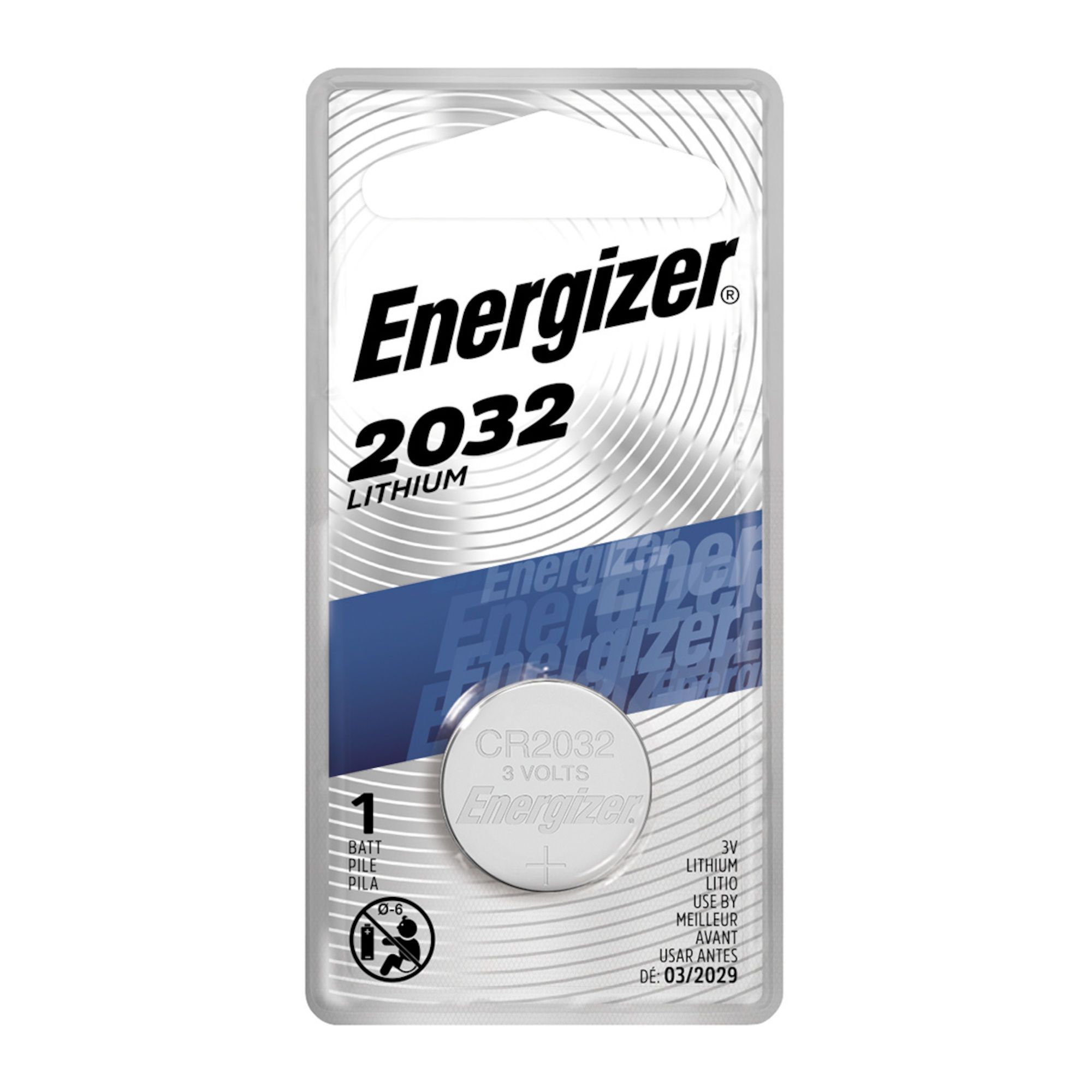 Pile mini Energizer, CR2032, 3 V, 1/pqt de ENERGIZER CANADA