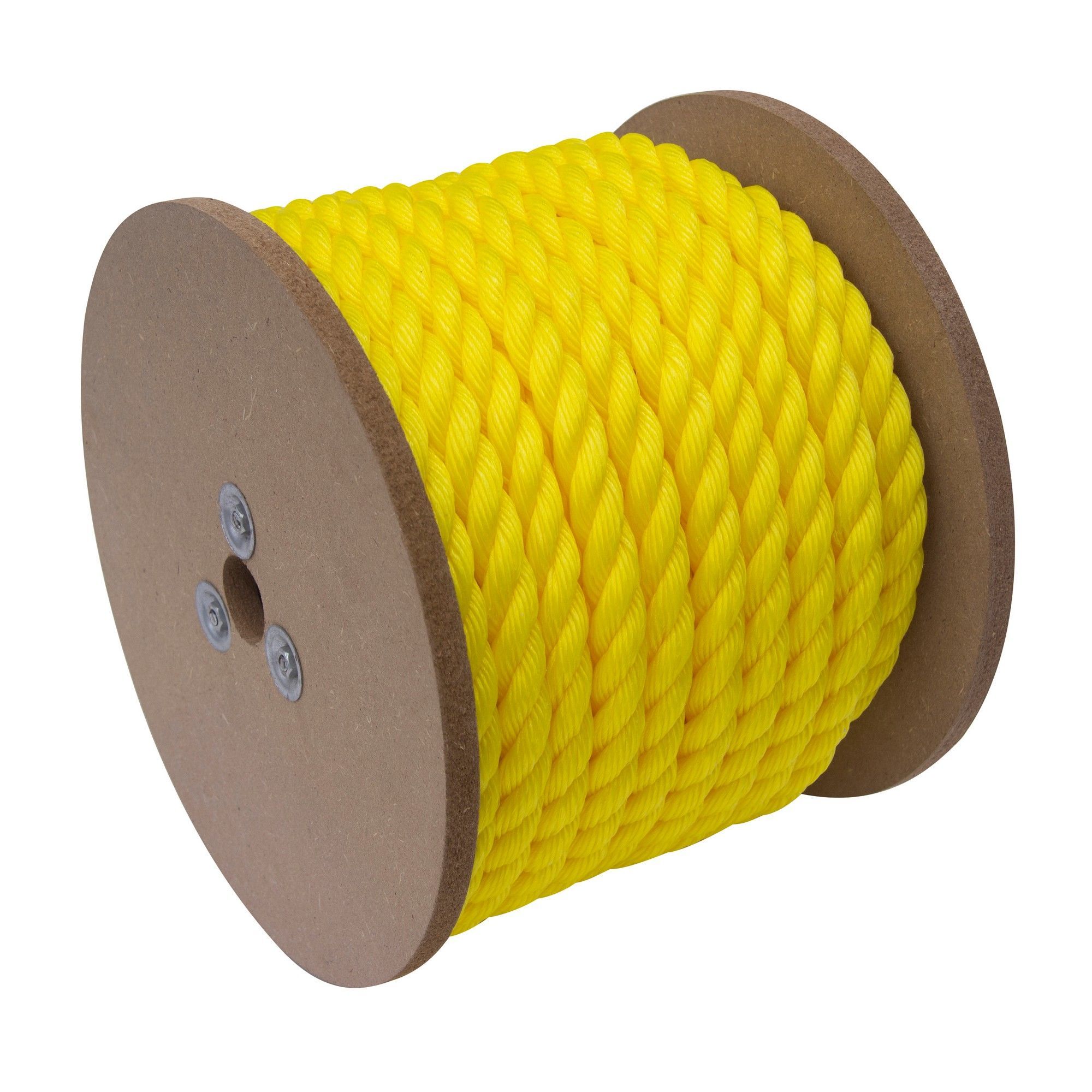 Twisted Polypropylene Rope - Yellow - 3/4 x 100' from KINGCORD