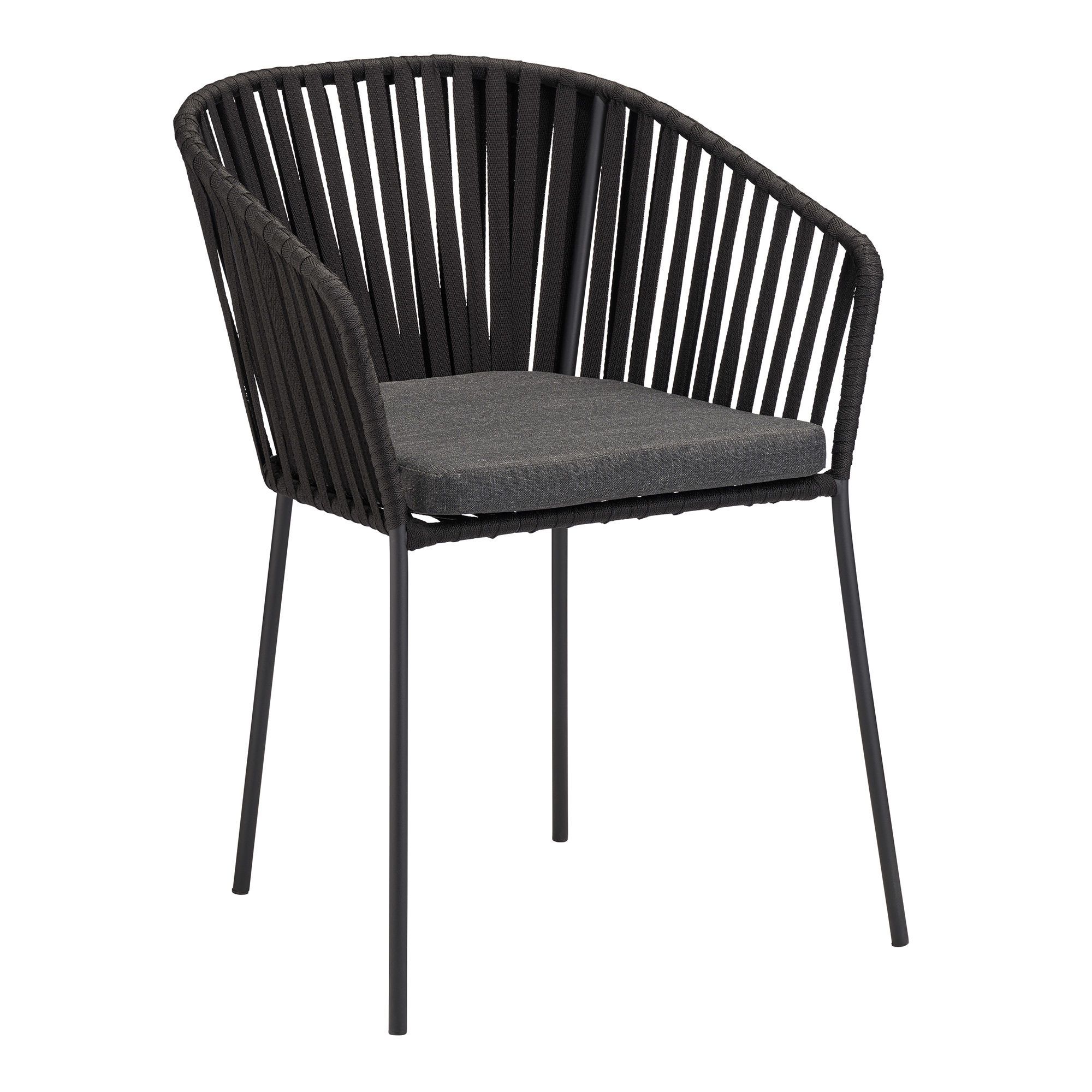 Outdoor Rope Chair - Black from OPAZ