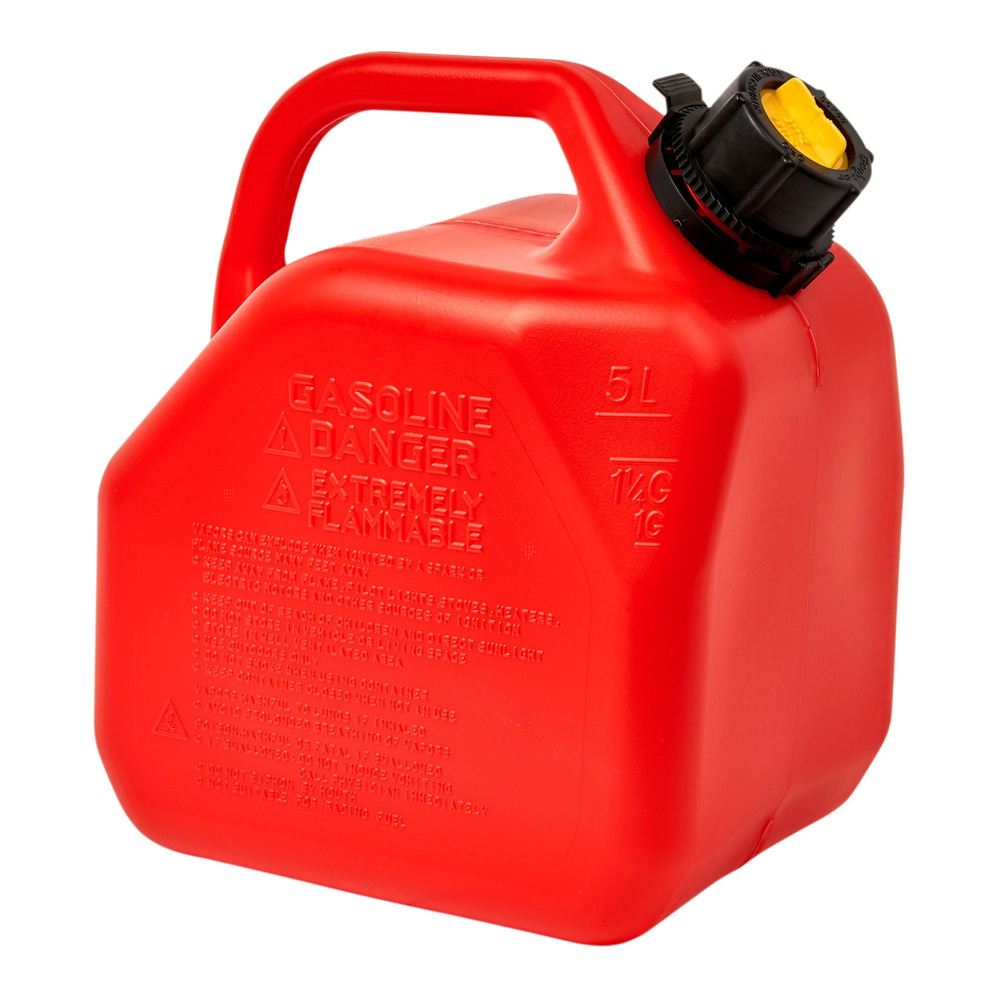 Bidon essence rouge 5 gallons 20L