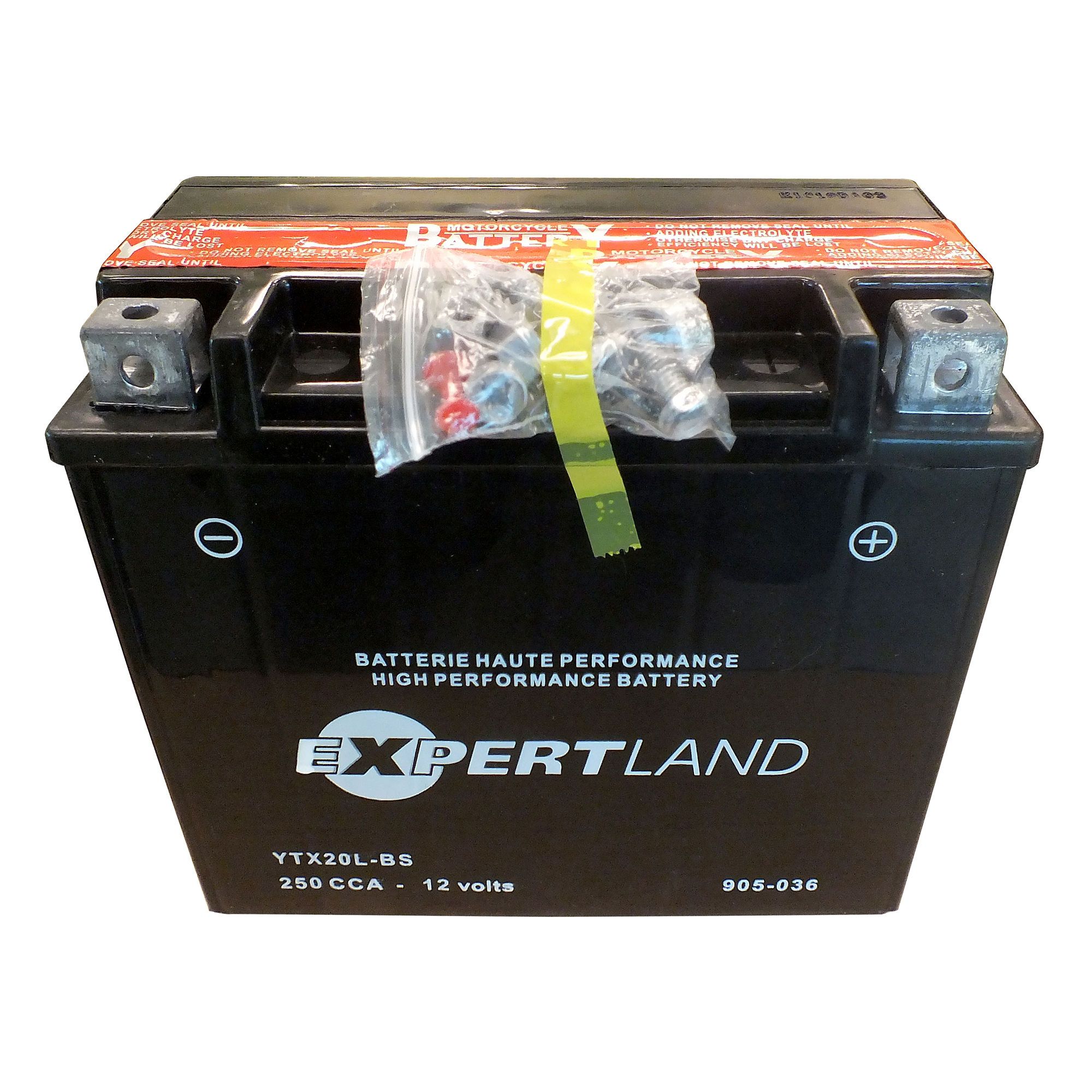 Batterie YTX20L-BS de EXPERTLAND