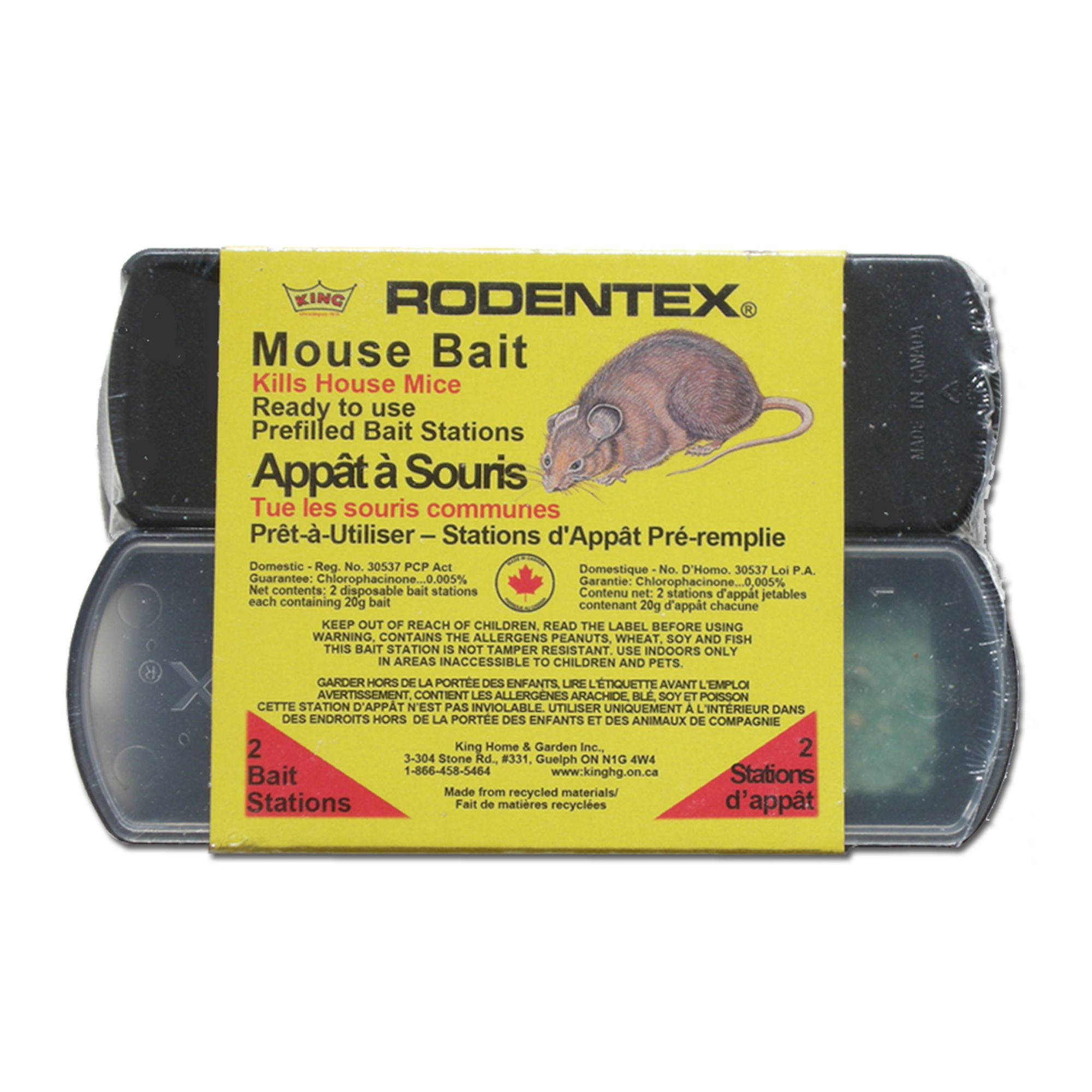 RODENTEX mouse bait from Superior Control Products