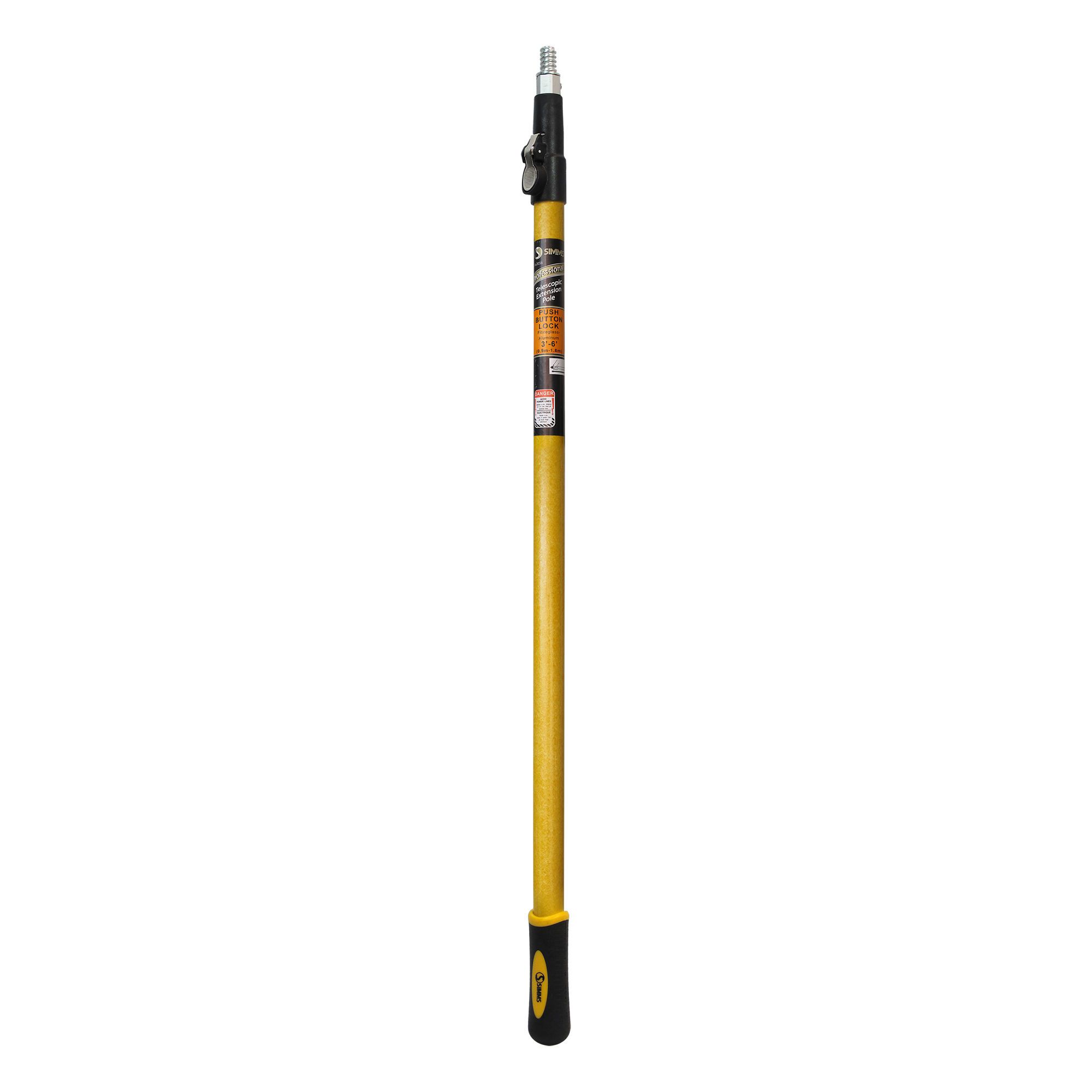 Telescopic Extension Pole - 3 - 6' from T.S. SIMMS & CIE