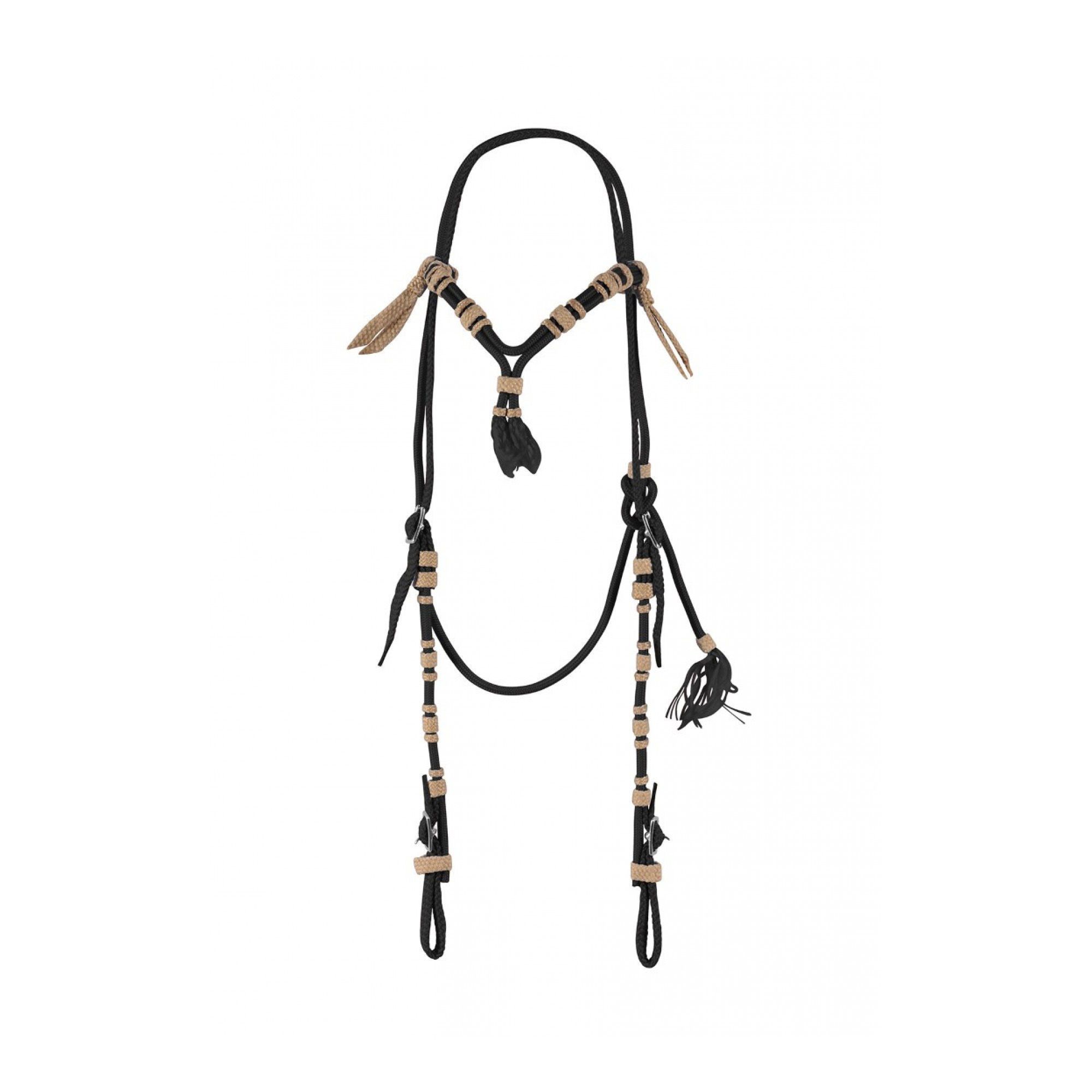 Braided nylon bridle Vaquero from WESTERN RAWHIDE & HARNESS | BMR