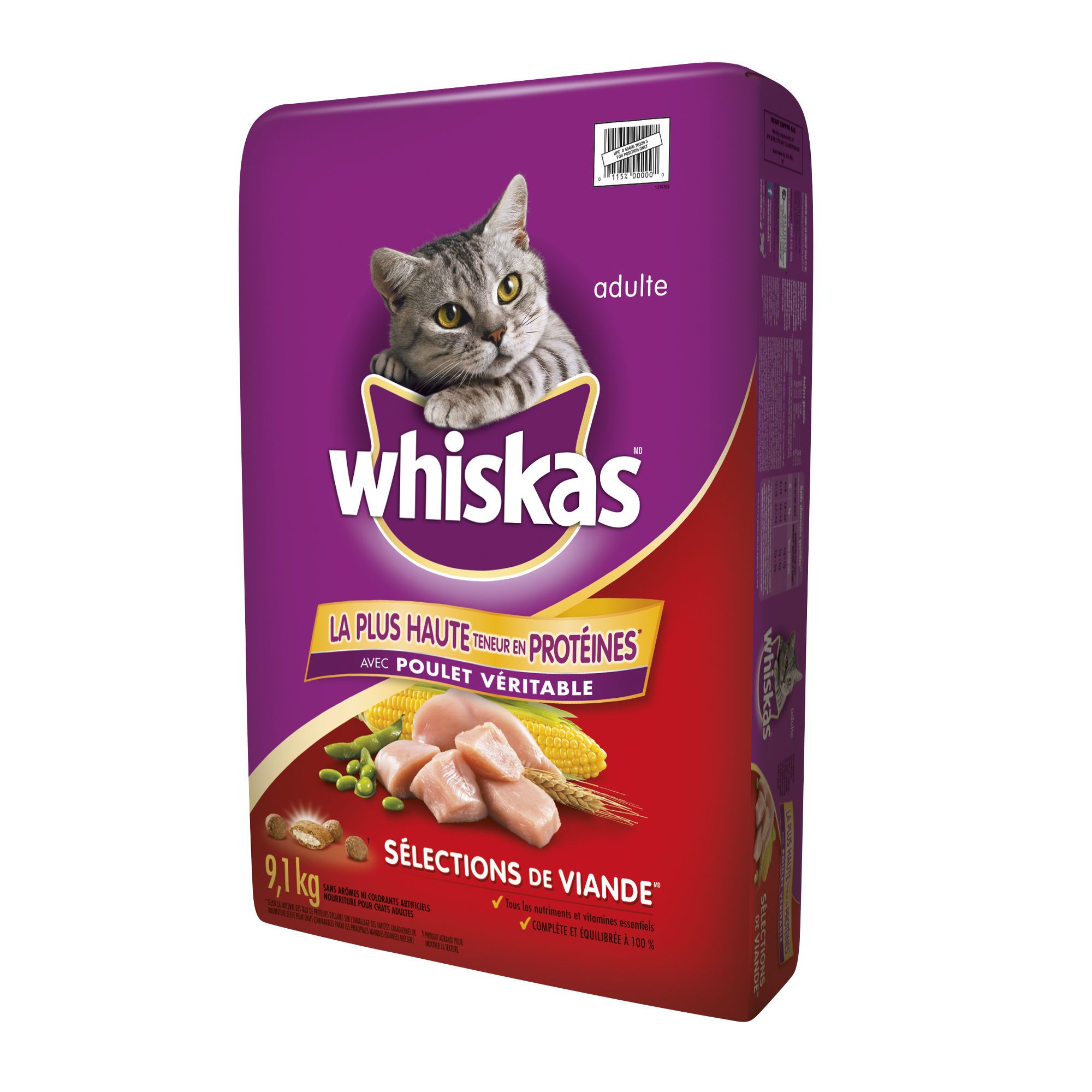 Whiskas Contrôle des Boules de Poils pour chat