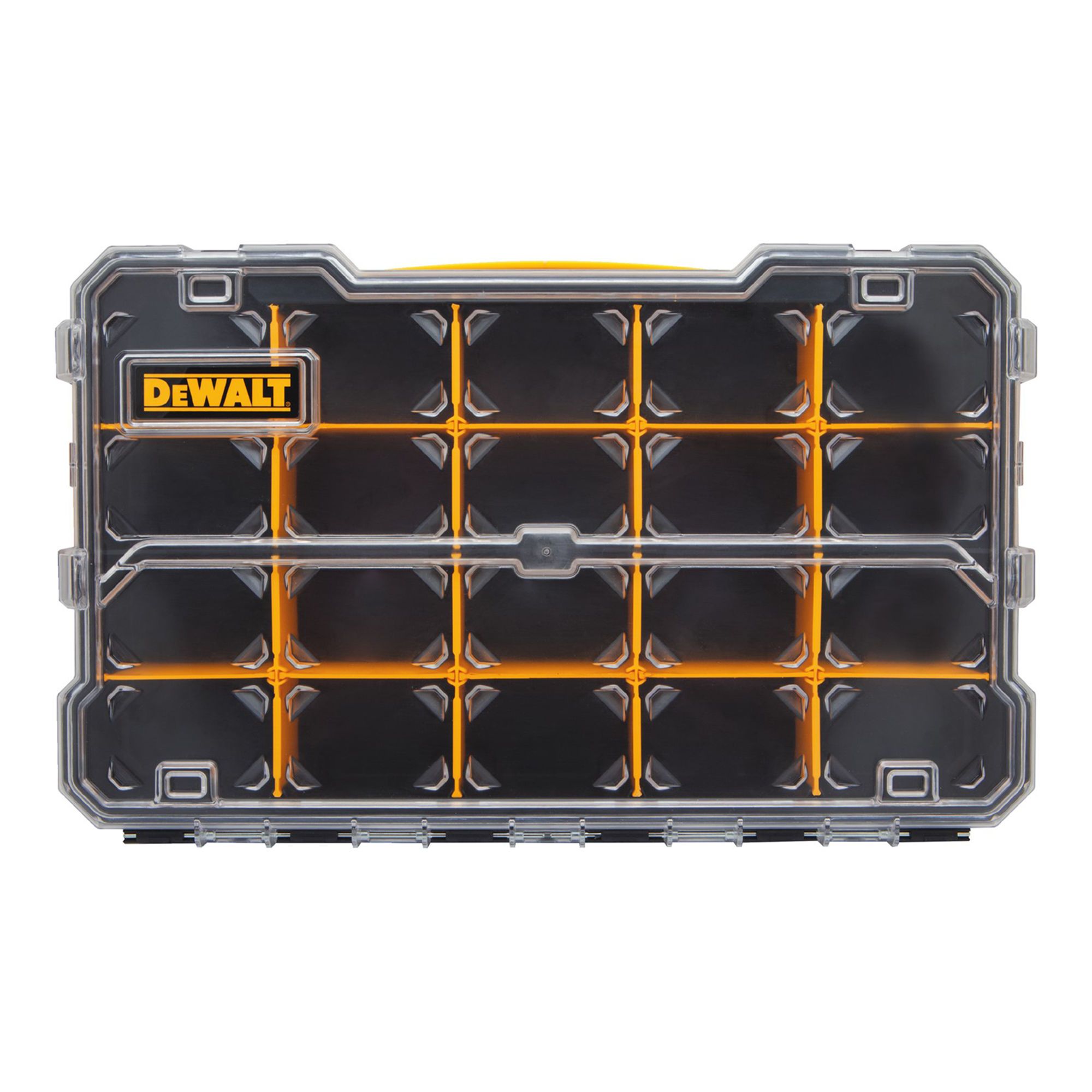 Organizer - 10 Compartments - Black and Yellow from DEWALT