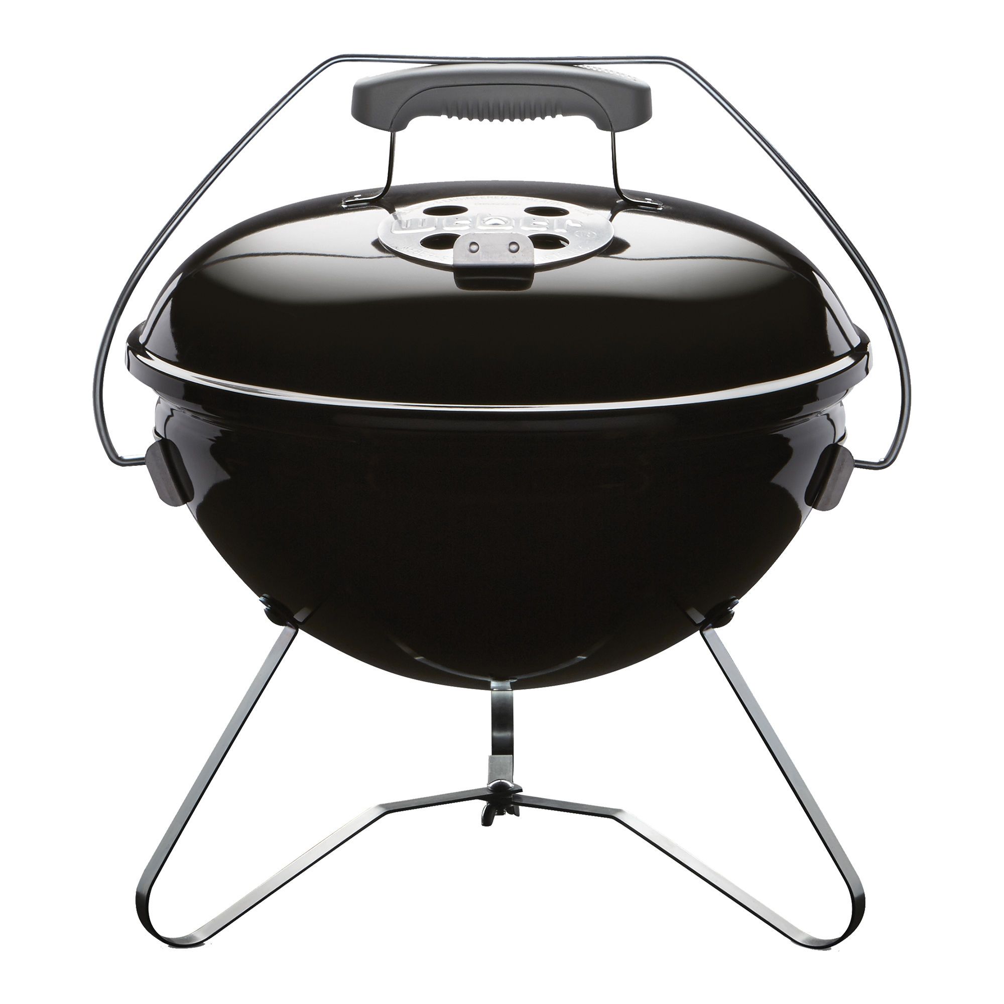 Barbecue portatif au charbon, Smokey Joe Premium, 147 po², noir de Weber
