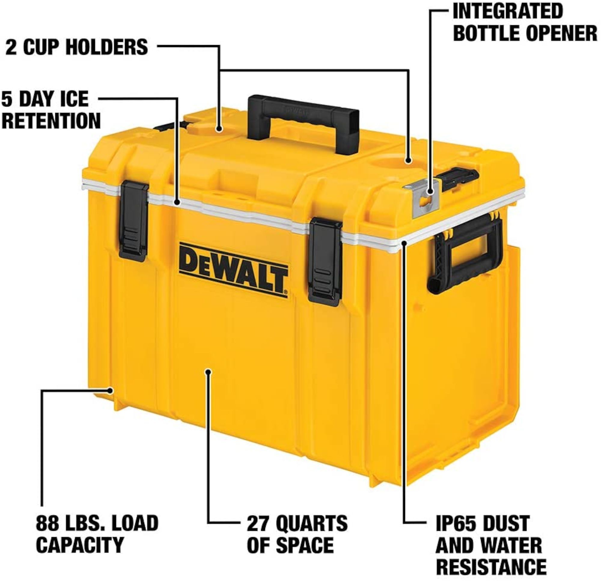 Toughsystem 22-Inch Tool Box Cooler from DEWALT