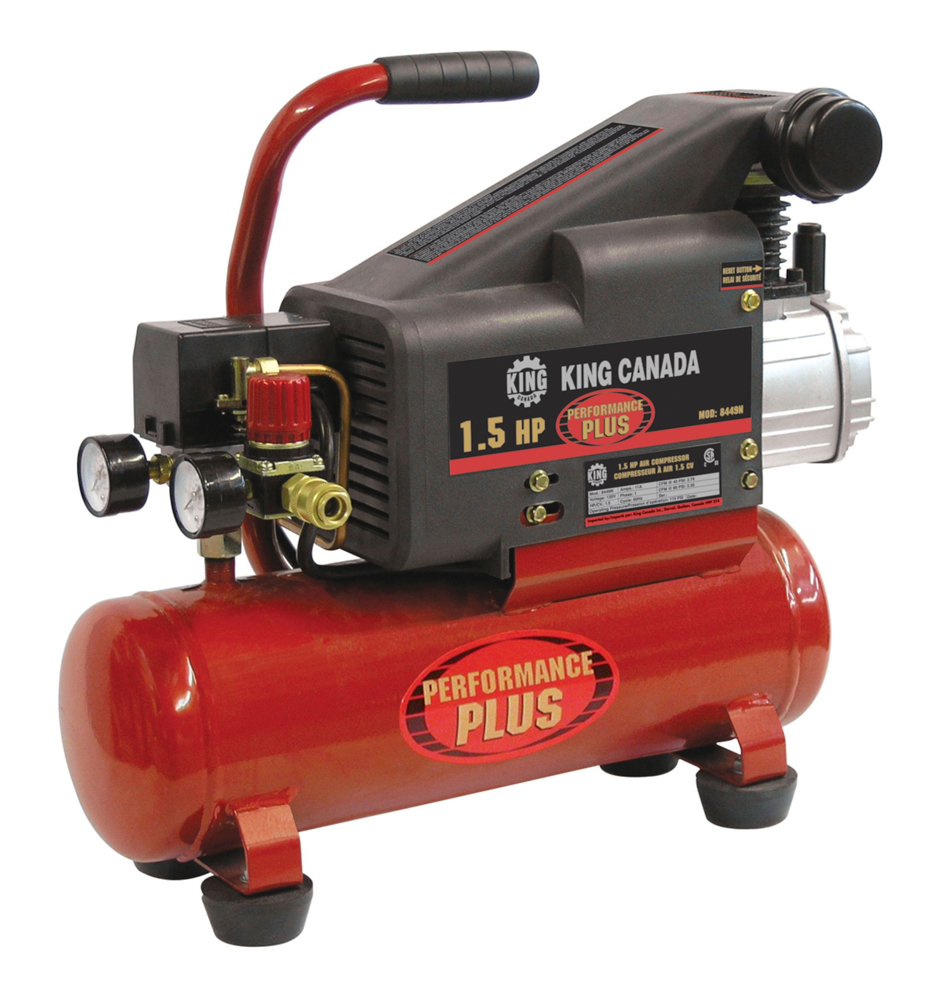 Hot Dog air compressor from KING CANADA | BMR
