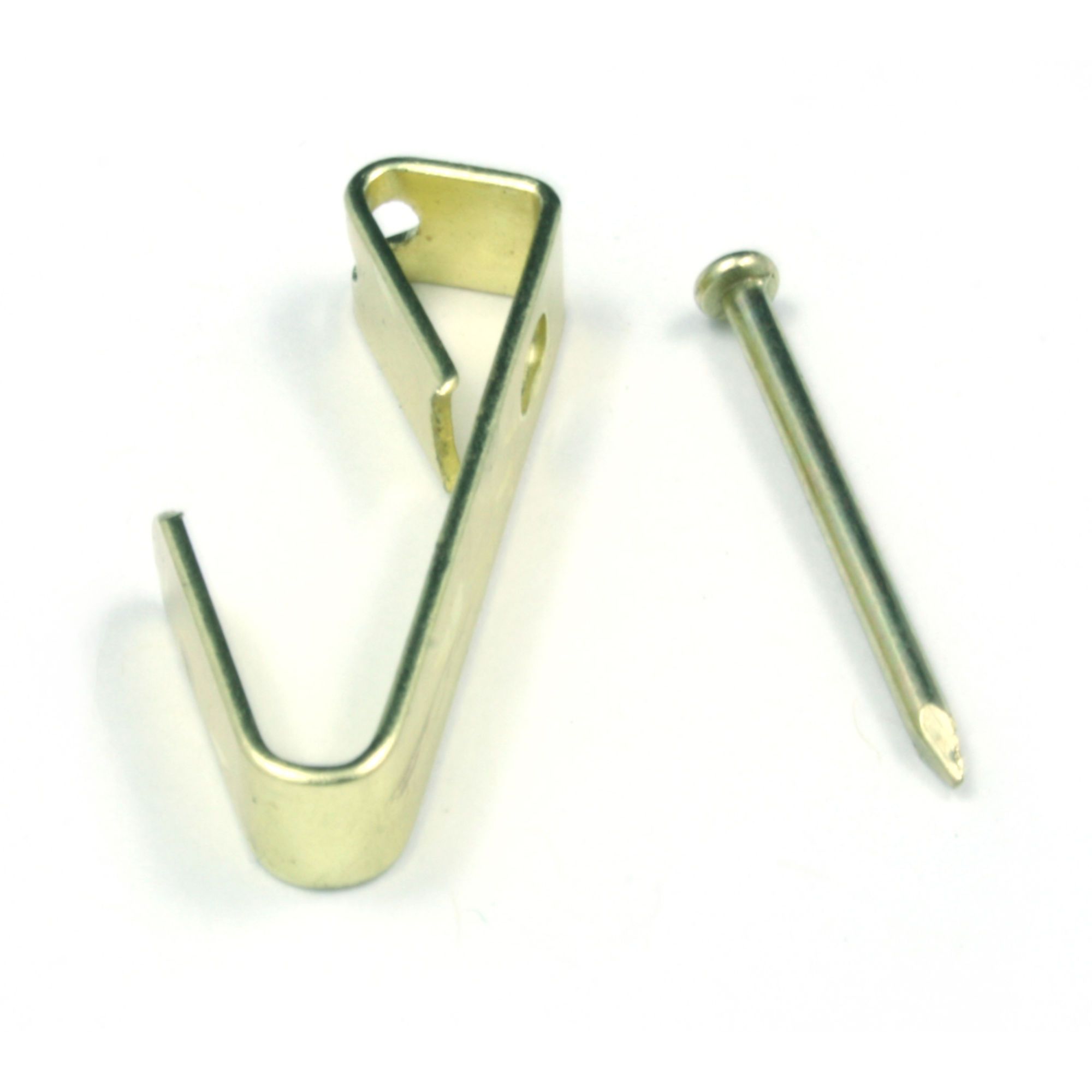 Frame hook with nail - 100 lb. Safe Working Load - 2/Pkg from