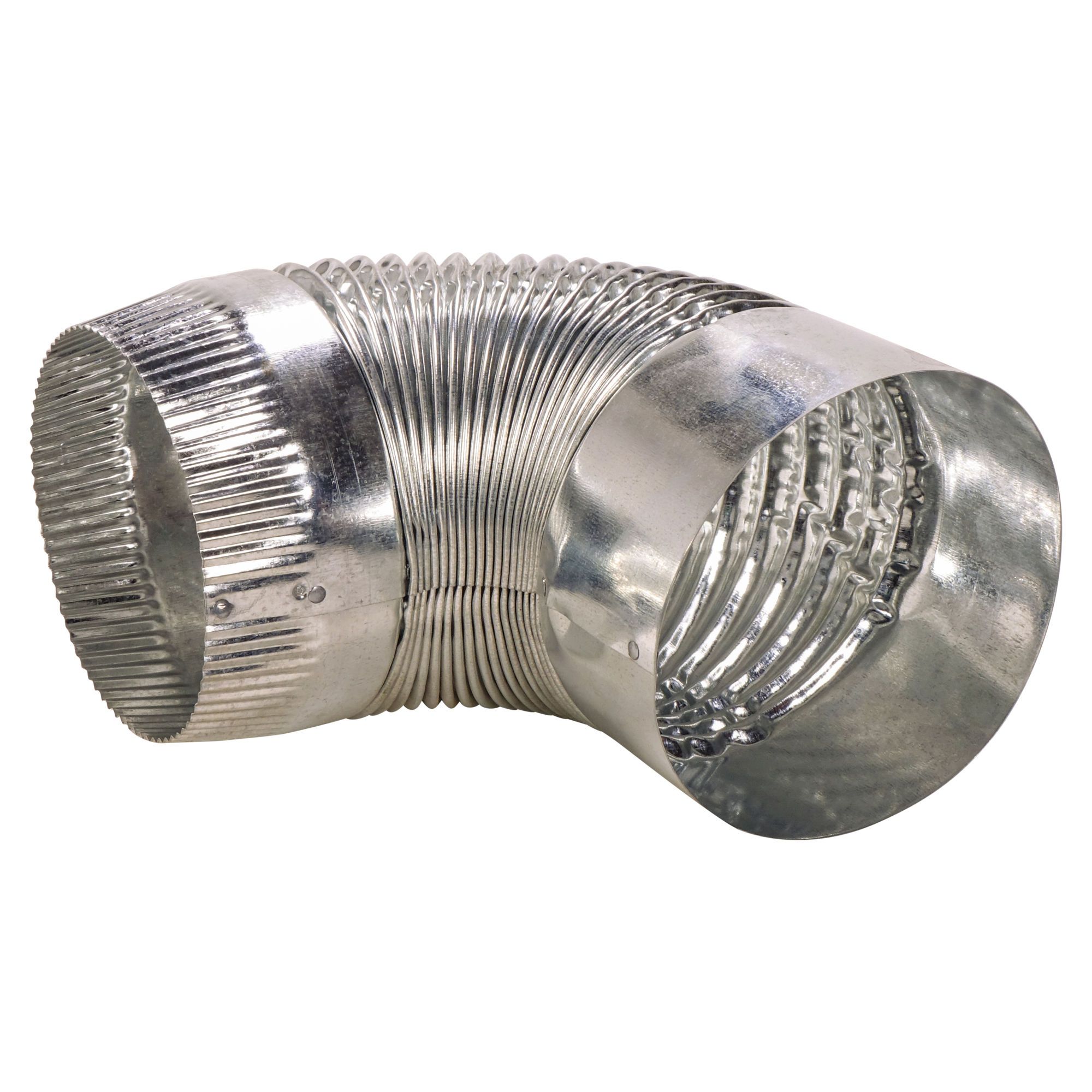 Tuyau d'aération de séchage, conduit flexible isolé de 15,2 cm, 2,4 m avec  2 colliers de serrage, protection robuste à trois couches pour ventilation