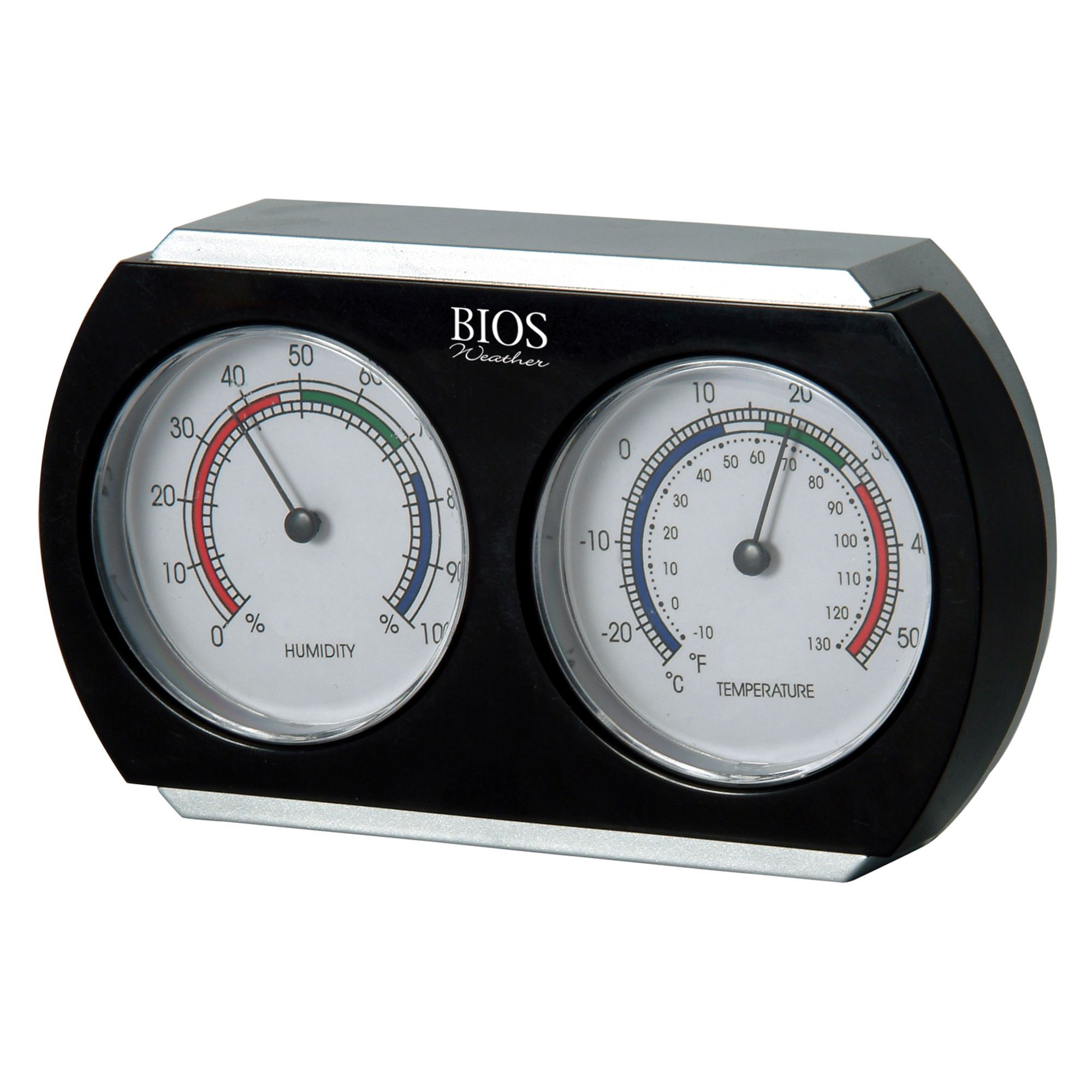Thermomètre numérique d'intérieur/ d'extérieur avec alarme – BIOS