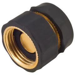 Metal Product End Connector with Water Stop