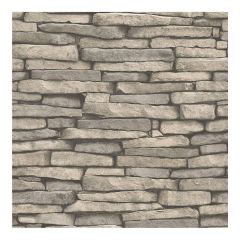 Papier peint Peel and Stick autoadhésif, motif Pierre Hickory Creek, 20,8" x 16,5'