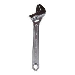 Clé à molette chromée réglable, 8"